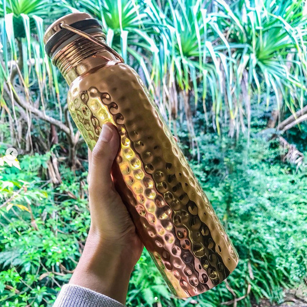 NZ designed Copper Water Bottle