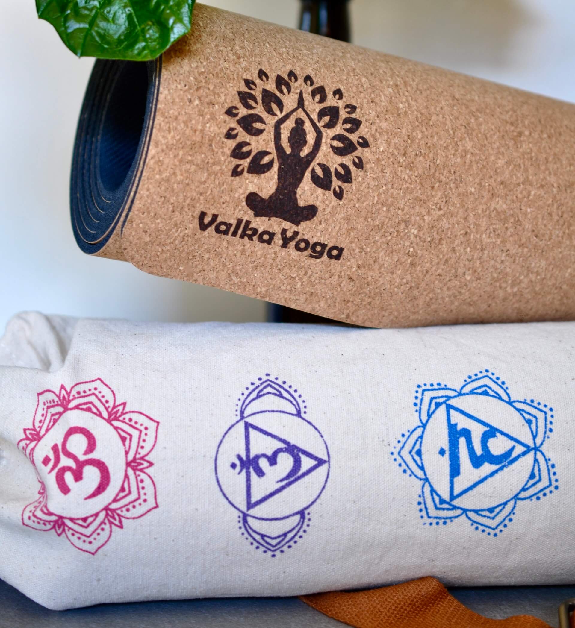 Organic Cotton Yoga Bolster by Valka Yoga