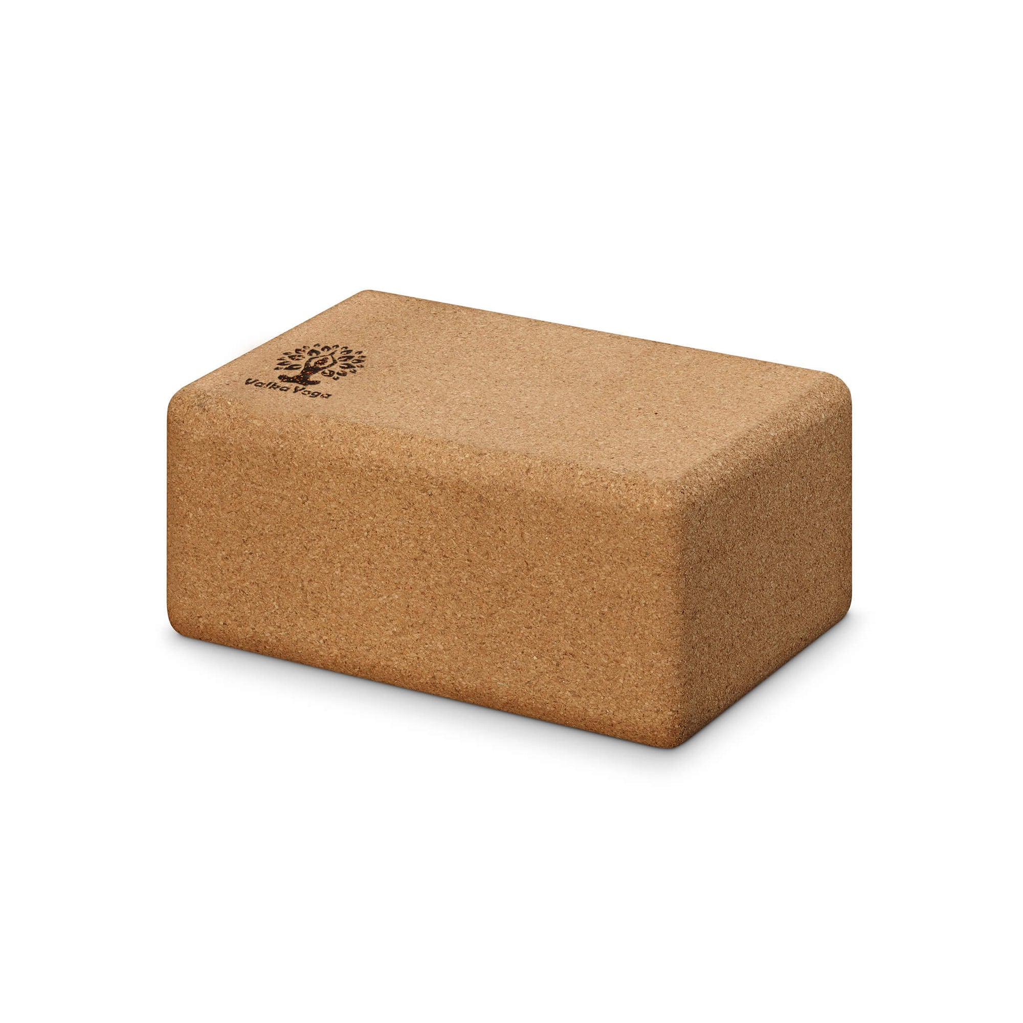 Large cork yoga block