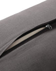 Yoga bolster with zipper
