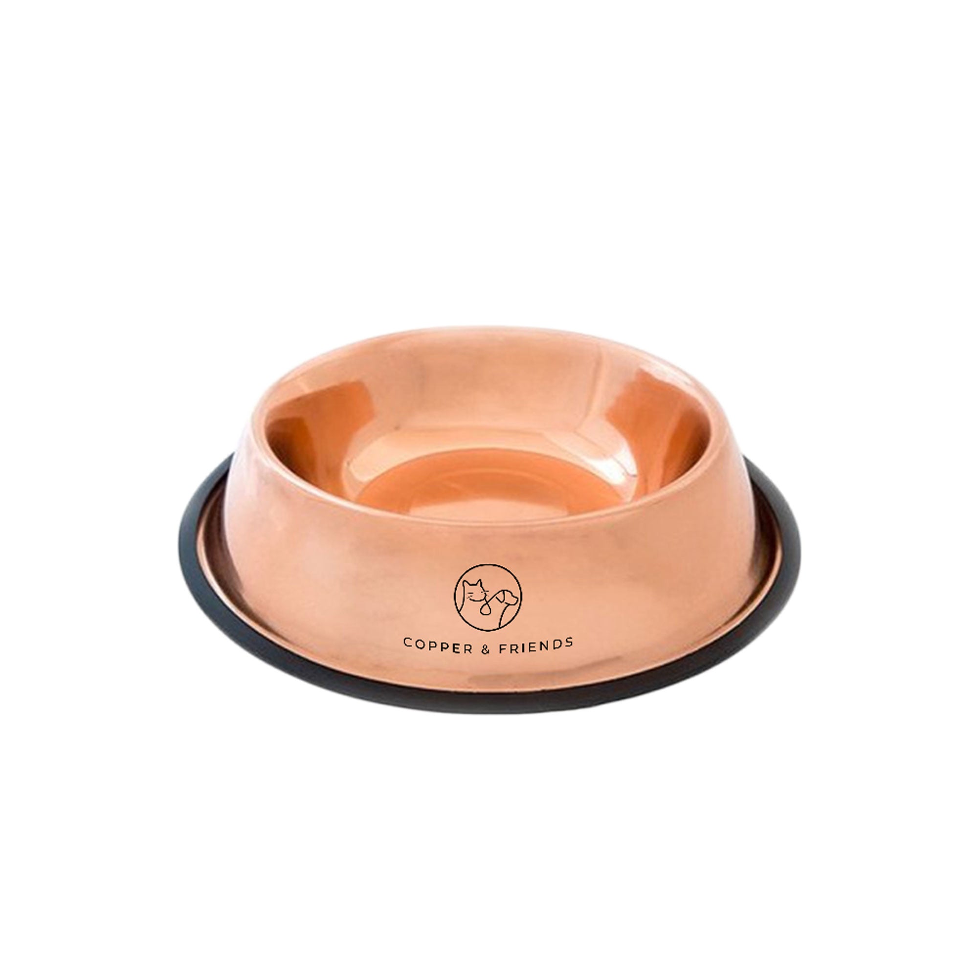 Copper Water Bowls for Pet Dogs and Cats by Valka Yoga