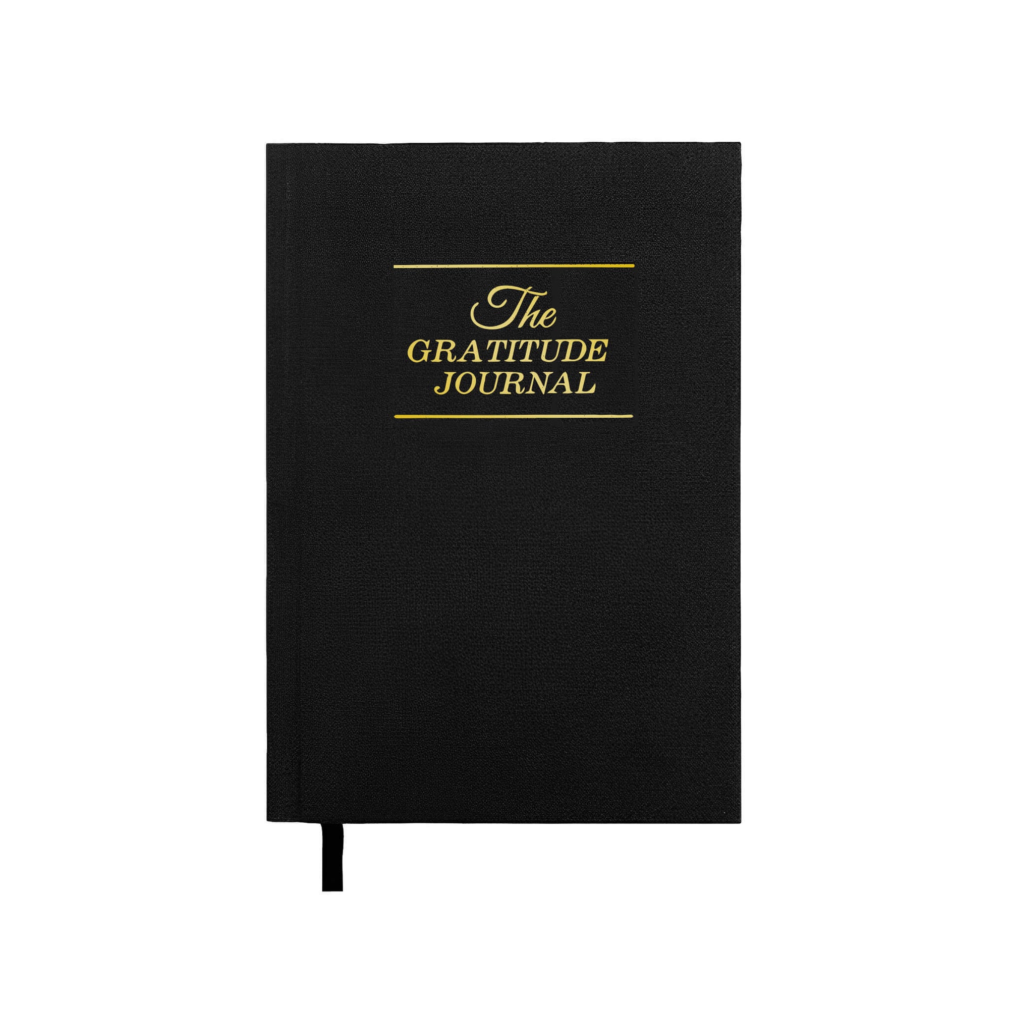 Gratitude Journal - Daily Diary in Black