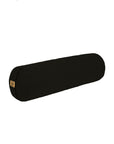 Round Yoga Bolster - Black