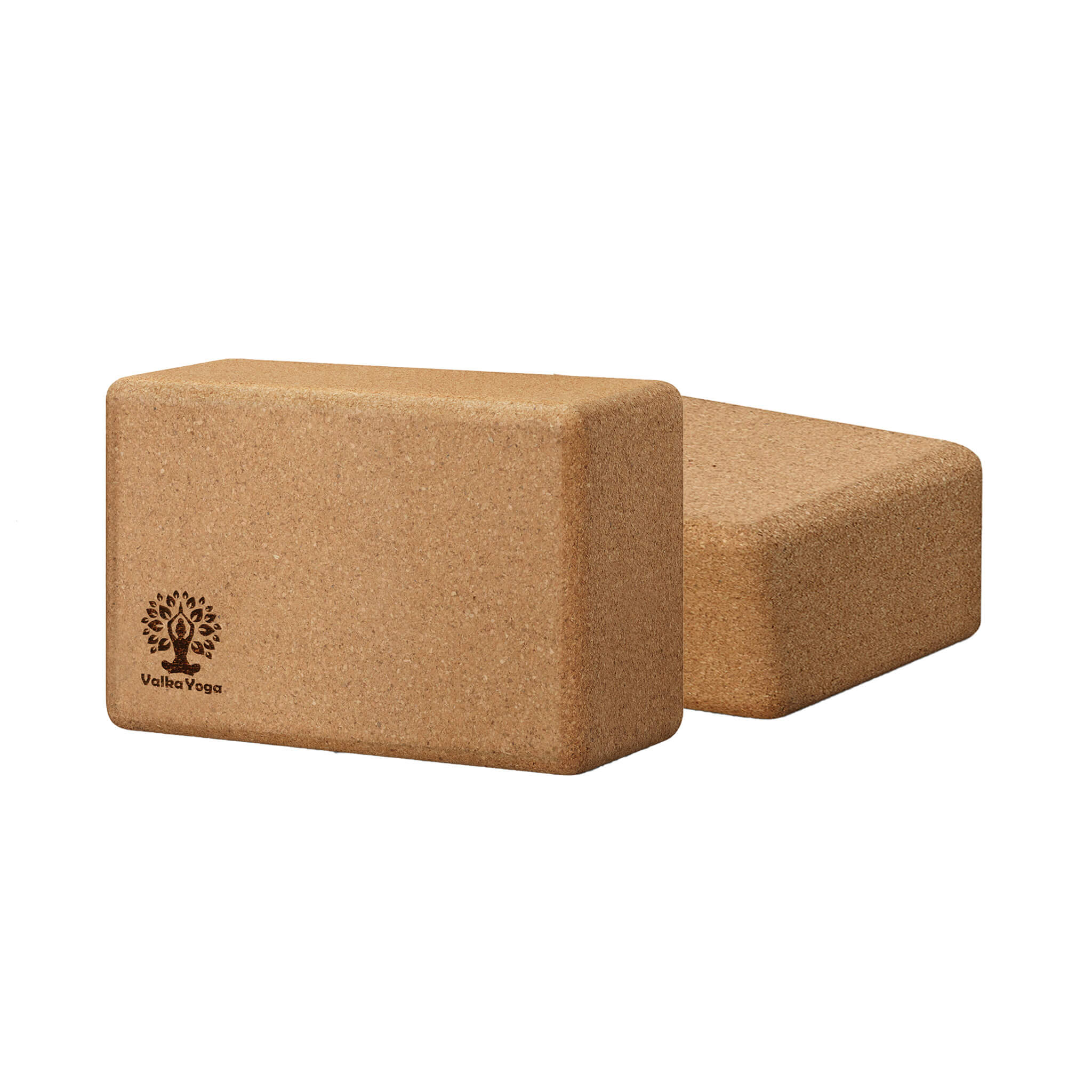 Cork yoga bricks - set of 2