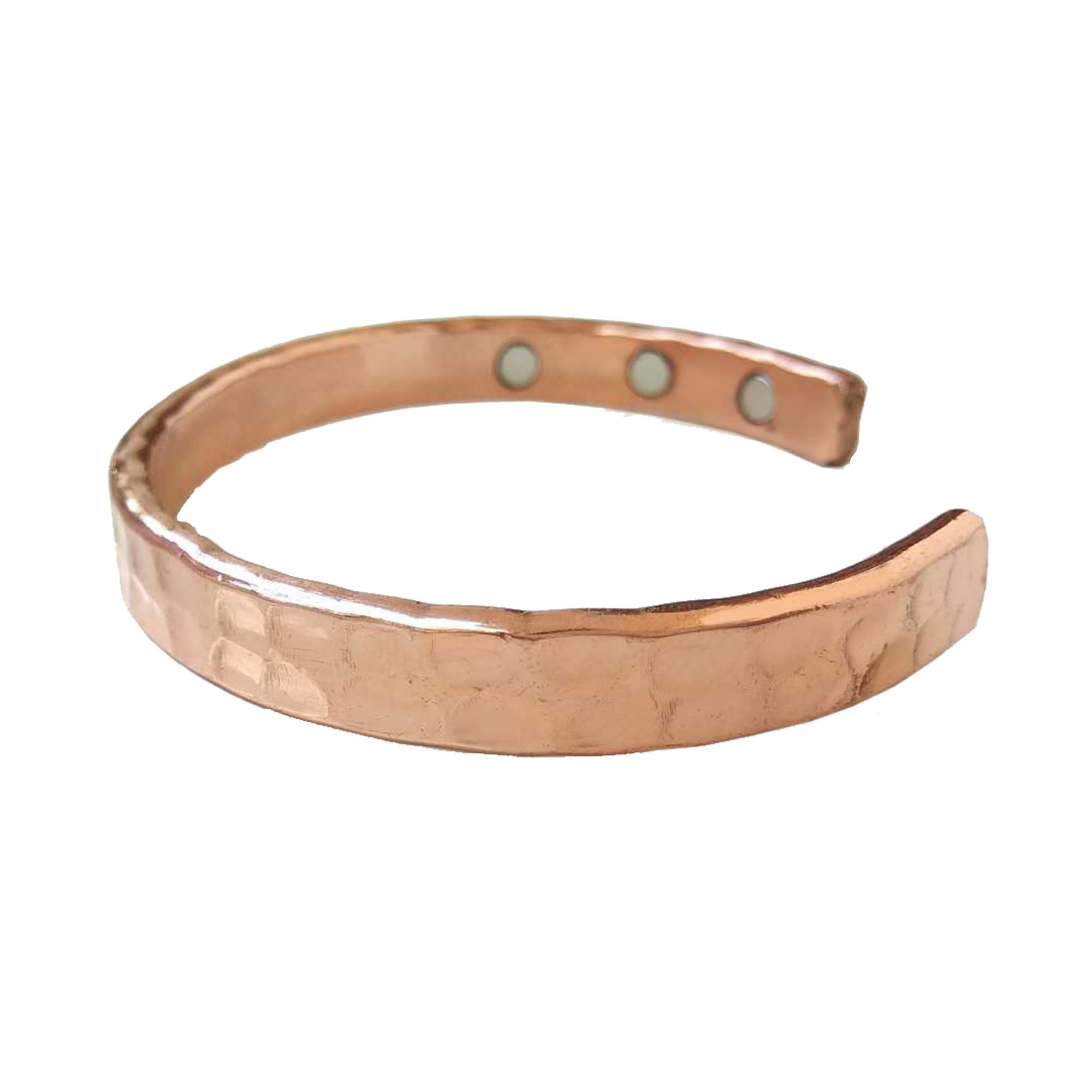 Copper bracelet with magnet